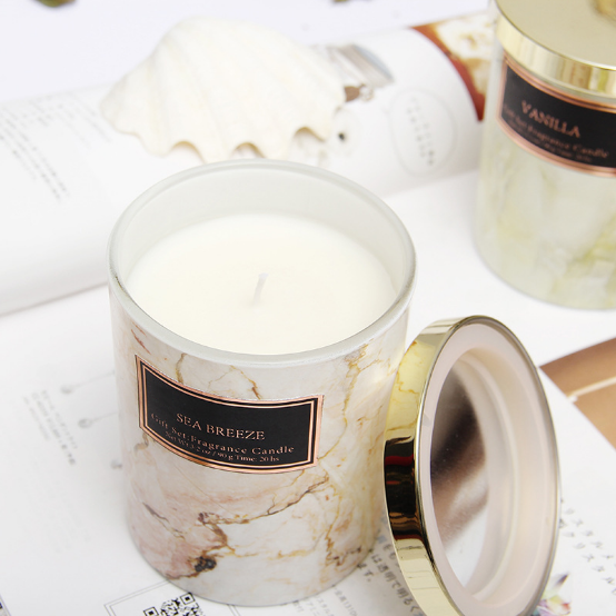 Natural scented soy wax candles China vendors with private label and brand custom design